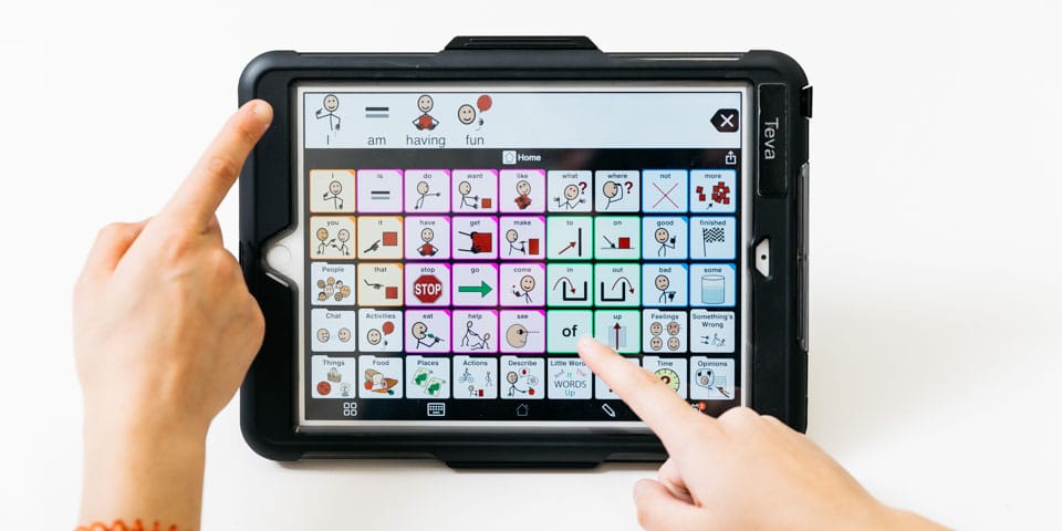 Hightech autism communication strategies