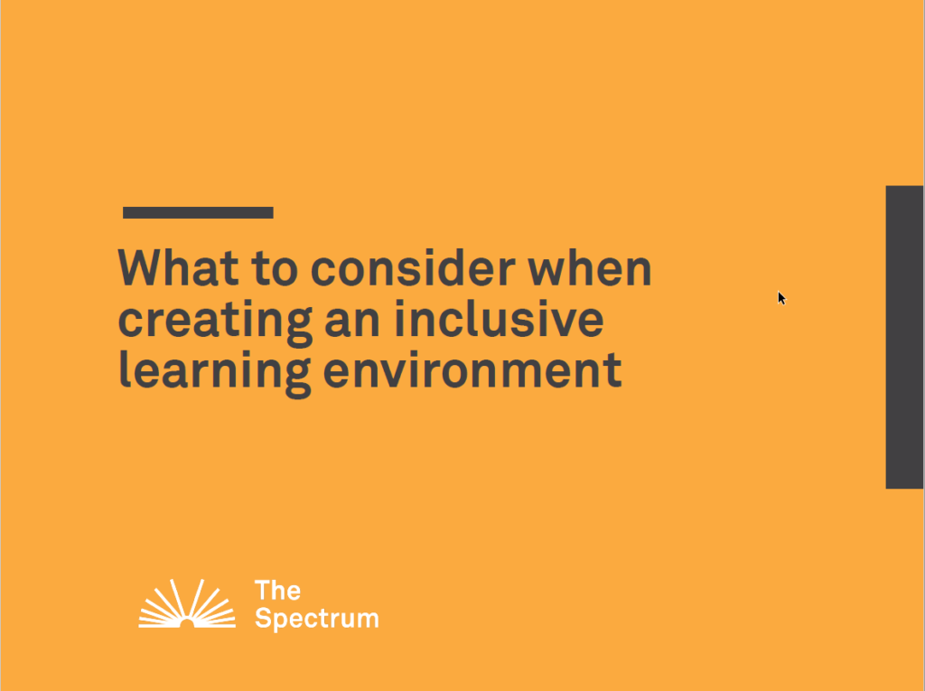 What To Consider When Creating An Inclusive Learning Environment | The ...